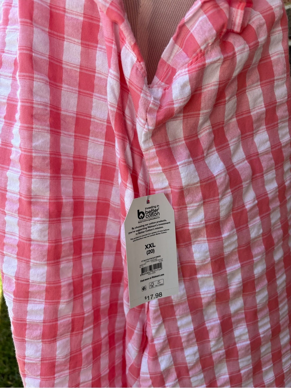 Time and Tru Ruffle Collar Dress with Flutter Sleeves (NWT) - Picture 5 of 6